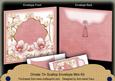 Pink Magnolia Time 7x7inch Easy Assemble Envelope Mini Kit
