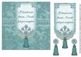 Dteal If Friends Were -  7in Ornate Lace Tag Topper