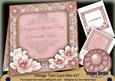 Pink Magnolia Special Day 7in Tent Card Mini Kit