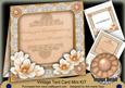 Borange Magnolia Sending Greetings 7in Tent Card Mini Kit
