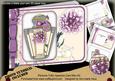Carnations Lilac Perfume 7x5inch Aperture Card Mini Kit