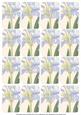 Agapanthus Matching Floral Perfume Mixed Sentiment Cards