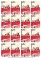 Red Anemone Matching Floral Perfume Mixed Sentiment Cards