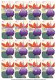 Fushsias Matching Floral Perfume Mixed Sentiment Cards