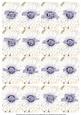 White Anemone Matching Floral Perfume Mixed Sentiment Cards