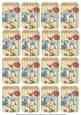 Birdcage Matching Floral Perfume Mixed Sentiment Cards
