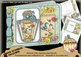 Birdcage Teal Perfume 7x5inch Aperture Card Mini Kit