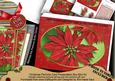 Christmas Red Poinsettia Perfume Presentation Box