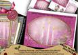 Christmas Pink Poinsettias Perfume Presentation Box