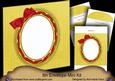 Gold Candle Stars 8in Envelope Mini Kit