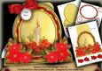Single Gold Candle Special Large Oval Card Mini Kit