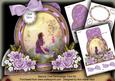 Lilac Fairy Special Large Oval Card Mini Kit