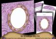 Lilac Swirl Postbox 8in Envelope Mini Kit