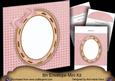 Baby Pink Check 8in Envelope Mini Kit