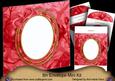 Red Flowers 2 8in Envelope Mini Kit