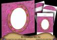 Pink Holly Lantern 8in Envelope Mini Kit