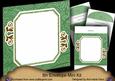 Oriental Birds 2 Emerald 8in Envelope Mini Kit
