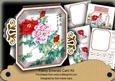 Oriental Pink Peony Fancy Emerald Decoupage Mini Kit