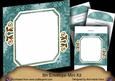Oriental Trio Emerald 8in Envelope Mini Kit
