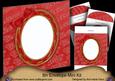 Santa Getting Ready 8in Envelope Mini Kit