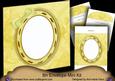 Lemon Hibiscous Special Oval 8in Envelope Mini Kit