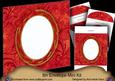 Seasons Greetings Special Oval 8in Envelope Mini Kit