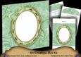 Poinsettia Bouquet Special Oval 8in Envelope Mini Kit