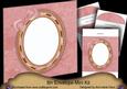 Pink Wedding Bells Special Oval 8in Envelope Mini Kit