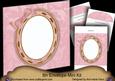 Pink Rose Special Oval 8in Envelope Mini Kit