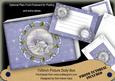Blue Church Christmas Ddoily 7x5in Presentation Box Mini Kit