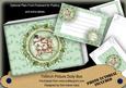 Reindeer Trio Christmas Ddoily 7x5in Presentation Box m Kit