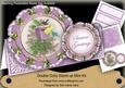 Postbox Christmas Double Doily Card Mini Kit