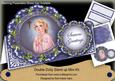 Praying Girl2 Christmas Double Doily Card Mini Kit