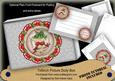 Lovebirds Christmas Ddoily 7x5in Presentation Box Mini Kit