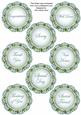 Teal Fmk Dotty Doily General Mix Sentiment Sheet