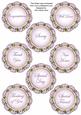 Lilac Fmk Dotty Doily General Mix Sentiment Sheet