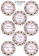 Lilac Fmk Dotty Doily Happy Everything Mix Sentiment Sheet