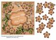 Borang m Fleur Anniversary Wishes 7in Fancy Decoupage Topper