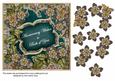 Peacock Fleur Anniversary Wishes 7in Fancy Decoupage Topper