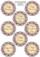 Lavender Fairy Doily Happy Everything! Mix Sentiment Sheet