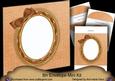 Winter Sunset Special Oval 8in Envelope Mini Kit