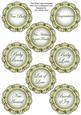 Olive Fmk Dotty Doily Baby Mix Sentiment Sheet