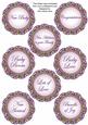 Purple Fmk Dotty Doily Baby Mix Sentiment Sheet