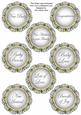 Silver Fmk Dotty Doily Baby Mix Sentiment Sheet