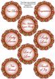 Sunset Fmk Dotty Doily Baby Mix Sentiment Sheet