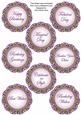 Purple Fmk Dotty Doily Birthday Mix Sentiment Sheet
