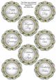Silver Fmk Dotty Doily Birthday Mix Sentiment Sheet