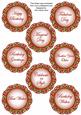 Sunset Fmk Dotty Doily Birthday Mix Sentiment Sheet