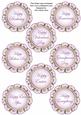 Lilac Magnolia Doily Happy Everything Mix Sentiment Sheet