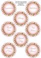 Pink Magnolia Doily General Mix Sentiment Sheet